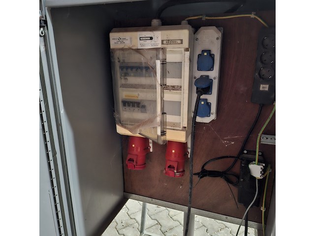 Bouwstroomkast visser, bz140-020003-sp1, bouwjaar 2019 - afbeelding 4 van  7