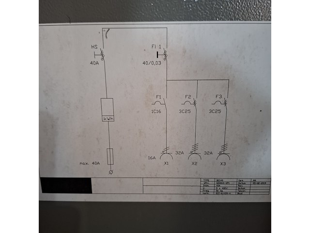 Bouwstroomkast visser, bz140-020003-sp1, bouwjaar 2019 - afbeelding 5 van  7