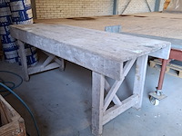 Bouwwerkbank en bak met resthout - afbeelding 1 van  10