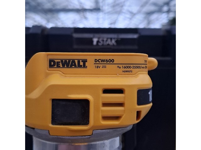 Bovenfrees, dewalt, dcw600 - afbeelding 14 van  18