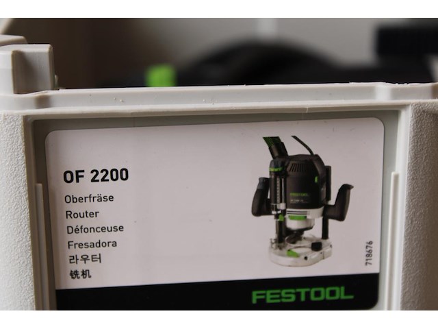 Bovenfrees festool of 2200 met accessoireset festool zs-of 2200 - afbeelding 6 van  6