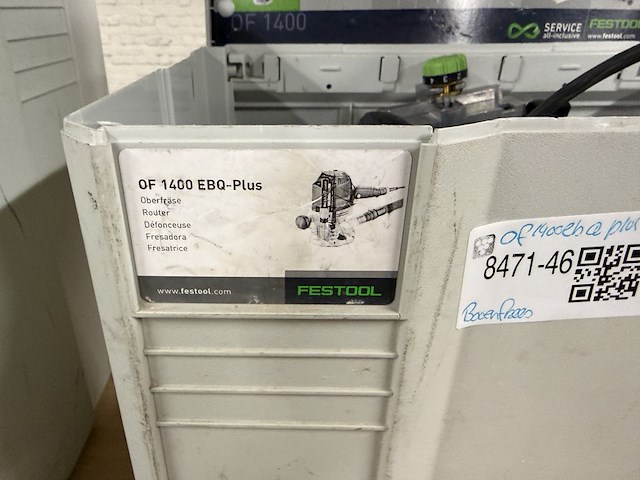 Bovenfrees in systainer festool, of 1400 ebq-plus - afbeelding 2 van  11
