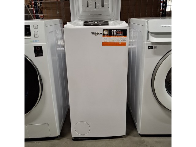 Bovenlader 7.0 kg, whirlpool 6 sense, wd80j600aw - afbeelding 2 van  10