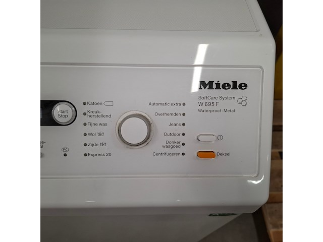 Bovenlader, miele a+++, w695fwpm - afbeelding 4 van  7