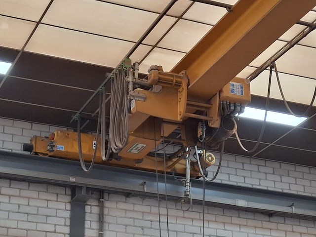Bovenloopkraan met takel, abus, 5t - afbeelding 2 van  7