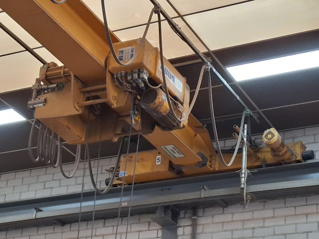 Bovenloopkraan met takel, abus, 5t - afbeelding 3 van  7