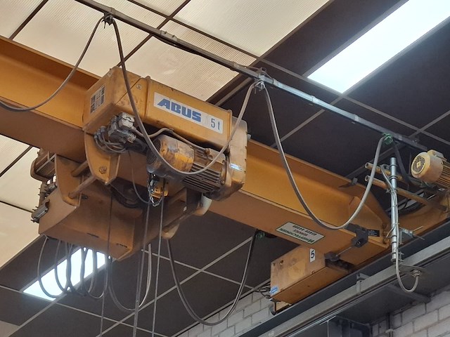Bovenloopkraan met takel, abus, 5t - afbeelding 4 van  7
