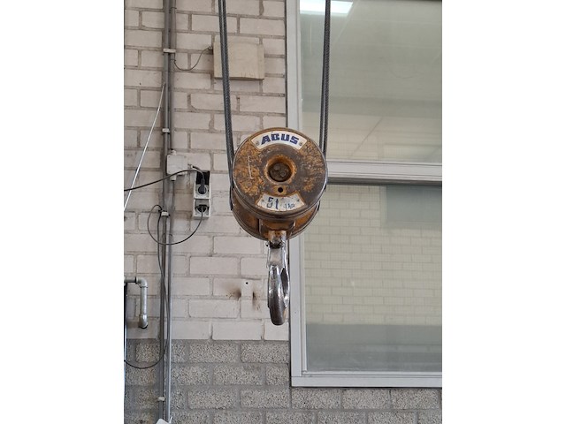 Bovenloopkraan met takel, abus, 5t - afbeelding 7 van  7