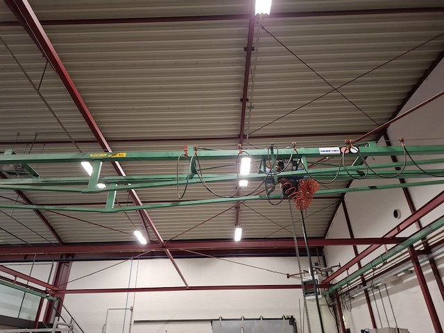 Bovenloopkraan v.v. loopkat demag / mennens, max 500 kilo - afbeelding 4 van  10