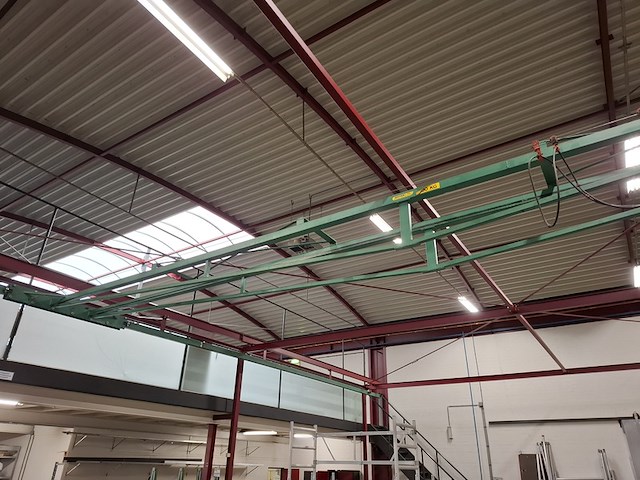 Bovenloopkraan v.v. loopkat demag / mennens, max 500 kilo - afbeelding 5 van  10