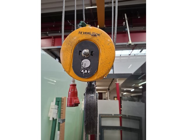 Bovenloopkraan v.v. loopkat, europoint, max 4000 kilo - afbeelding 4 van  7