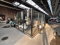 Bow - demontabele kantoorunit 500x360x225cm v.v. ontvangstbalie, airco unit - afbeelding 3 van  10