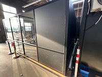 Bow - demontabele kantoorunit 500x360x225cm v.v. ontvangstbalie, airco unit - afbeelding 8 van  10