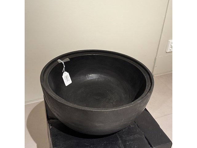 Bowl raw interiors, zwart, met deksel - afbeelding 2 van  4