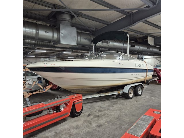 Bowrider speedboot met trailer, bayliner, 2350 lx capri, 2000 - afbeelding 1 van  53