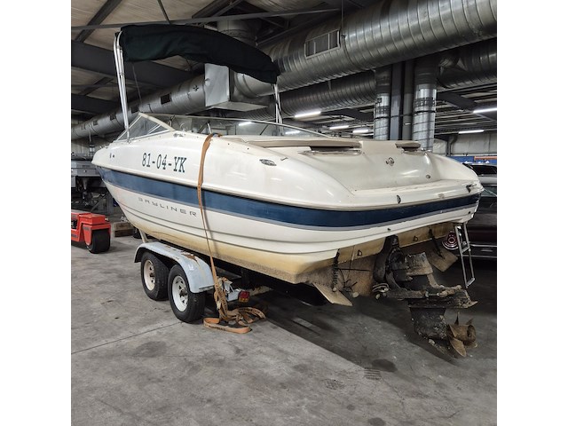 Bowrider speedboot met trailer, bayliner, 2350 lx capri, 2000 - afbeelding 12 van  53