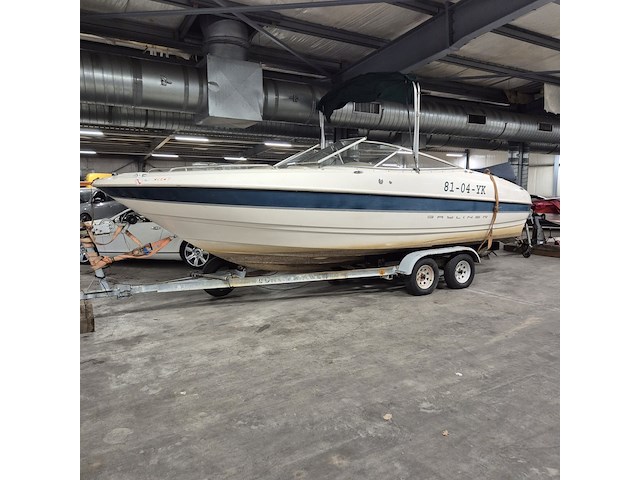 Bowrider speedboot met trailer, bayliner, 2350 lx capri, 2000 - afbeelding 1 van  53
