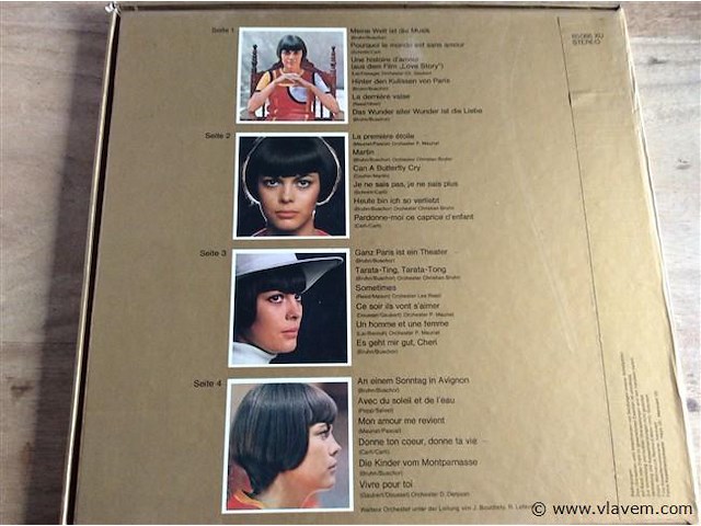 Box mireille mathieu - afbeelding 2 van  2