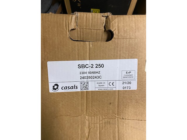 Box ventilator sbc-2 250 - afbeelding 5 van  6
