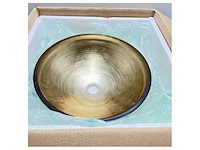 Boxart gold finish washing basin 420 mm bowl - 7510 - afbeelding 4 van  4