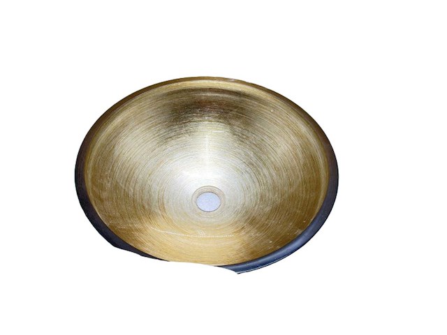 Boxart gold finish washing basin 420 mm bowl - 7510 - afbeelding 1 van  6