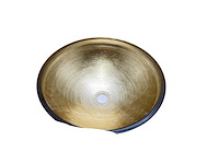 Boxart gold finish washing basin 420 mm bowl - 7510 - afbeelding 1 van  6