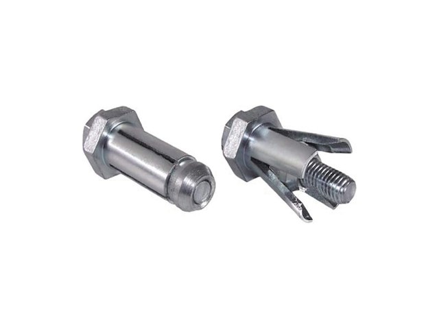 Boxbolt bq2z12 hollow profile fixing galvanised steel for steel construction zilver - afbeelding 1 van  3