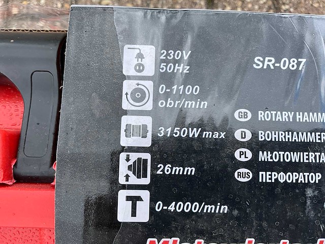 Boxer sr-087 boormachine - afbeelding 10 van  10