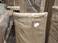 Boxspring 140x200 incl storage functie, bruin, 2025 - afbeelding 3 van  4