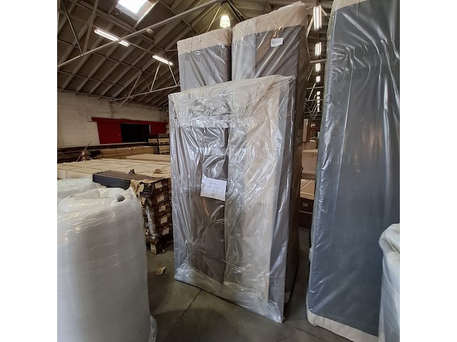 Boxspring 160x200 met opbergfunctie bruin, 2025 - afbeelding 3 van  5