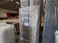 Boxspring 160x200 met opbergfunctie bruin, 2025 - afbeelding 3 van  5