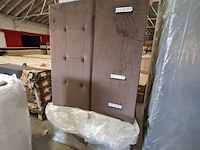 Boxspring 160x200 met opbergfunctie bruin, 2025 - afbeelding 4 van  5