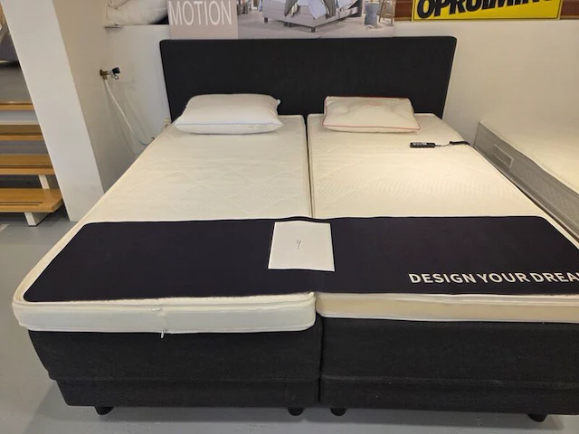 Boxspring 180x200 cm elektrisch verstelbaar, swiss sense - afbeelding 2 van  4