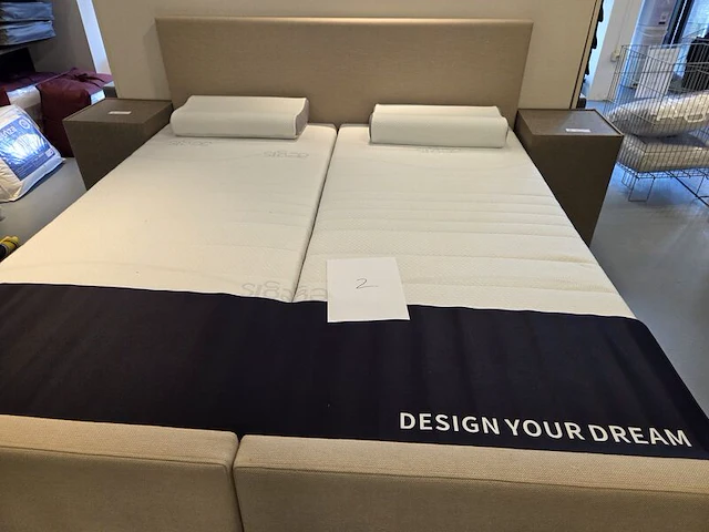 Boxspring 180x200 cm, sleep & dream sedna - afbeelding 2 van  4
