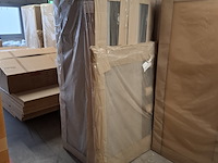 Boxspring bed met opbergfunctie 140x200, grijs, 2025 - afbeelding 3 van  3