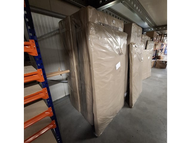 Boxspring bed met opbergfunctie, bruin, 2025 - afbeelding 3 van  3