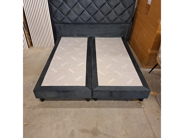 Boxspring donker blauw - afbeelding 4 van  10