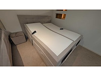 Boxspring elektrisch, dubbele motor - 180x200 cm – beige – inclusief topper – pocketvering – cooltouch matrassen - afbeelding 4 van  8