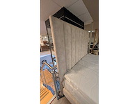Boxspring erik kuster – 180x210 cm – beige – inclusief topper – pocketvering – cooltouch matrassen - afbeelding 1 van  5