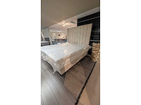 Boxspring erik kuster – 180x210 cm – beige – inclusief topper – pocketvering – cooltouch matrassen - afbeelding 3 van  5
