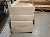 Boxspring met opbergfunctie, 140x200, beige, showroom model - afbeelding 4 van  5