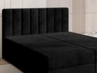 Boxspring met opbergfunctie zwart - afbeelding 1 van  3