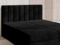 Boxspring met opbergfunctie, zwart - afbeelding 1 van  2