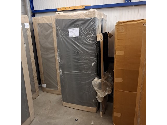 Boxspring met opbergfunctie, zwart - afbeelding 3 van  3