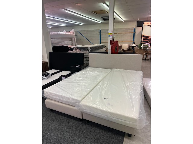 Boxspring tina 180x200cm, beige - afbeelding 3 van  3