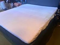 Boxspring twee persoons met topper, antraciet, 2020 - afbeelding 2 van  4