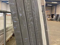 Boxspringcombinatie 180/200, m-ray, valencia deluxe, grijs - afbeelding 5 van  6