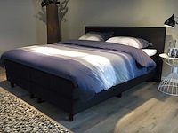 Boxspringcombinatie, m-ray, valencia deluxe, zwart - afbeelding 1 van  4