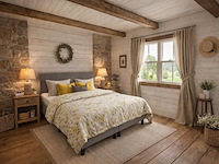 Boxspringcombinatie m-ray, valencia, grijs