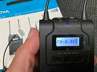 Boya by-wmb pro-k2 draadloze zender en ontvanger voor microfoon - afbeelding 2 van  5